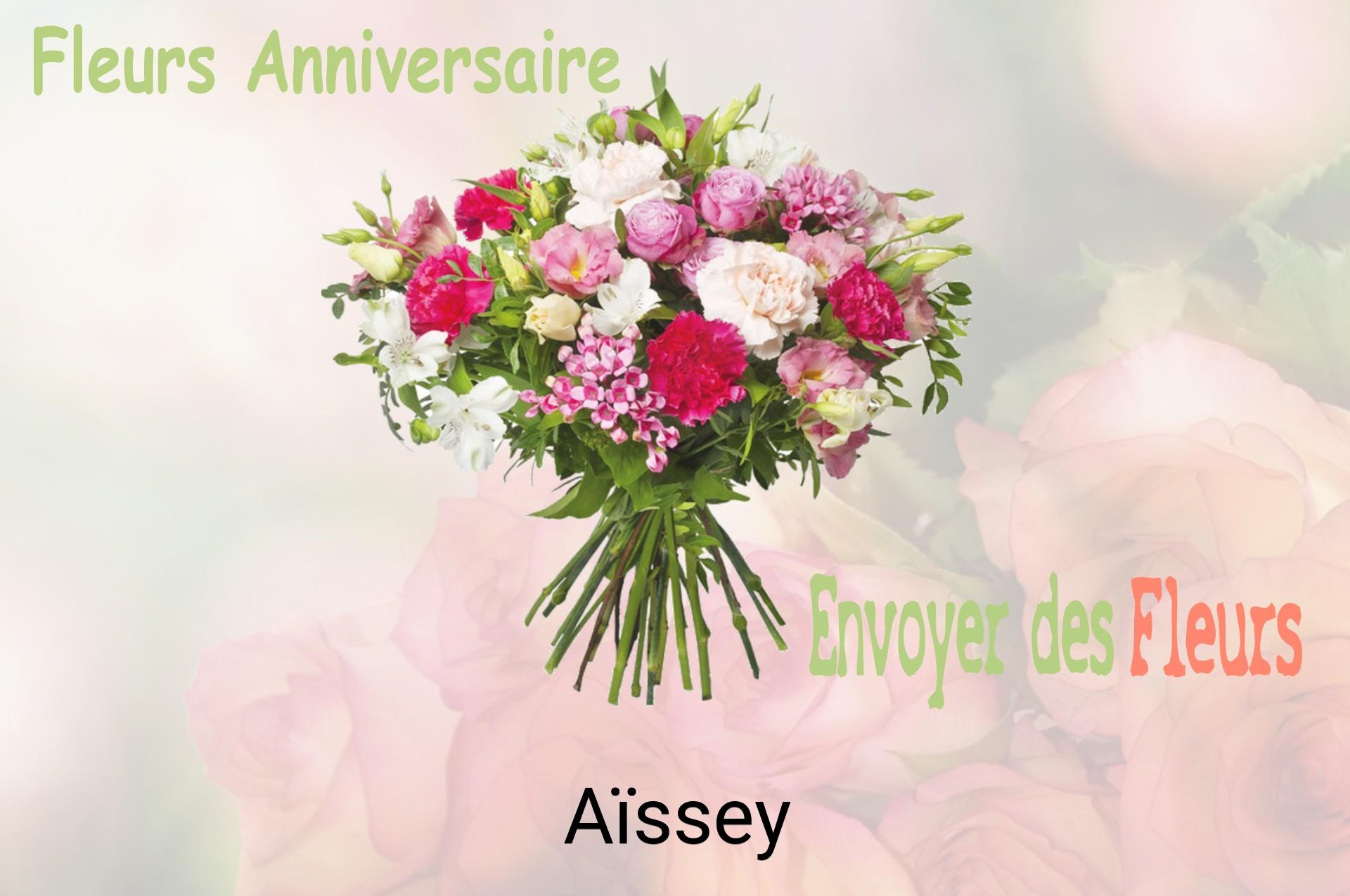 Bouquet de fleurs d’anniversaire livré à Aïssey
